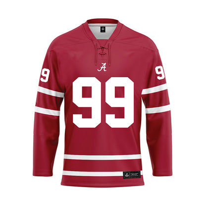 Alabama - Football Alumni : Marcell Dareus - Crimson Hockey Jersey