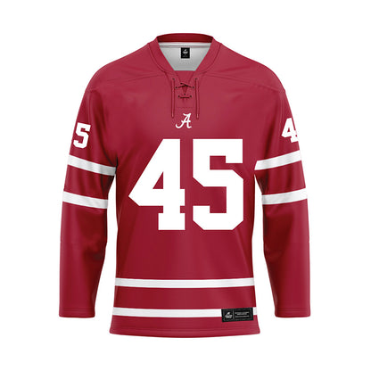 Alabama - Football Alumni : Marvin Constant - Crimson Hockey Jersey