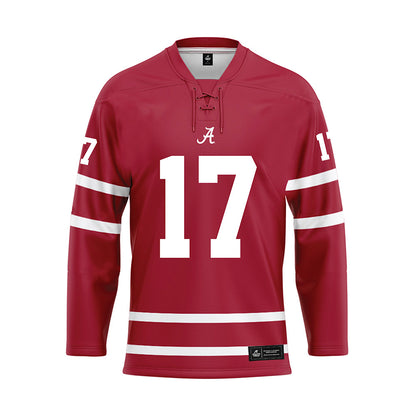 Alabama - Softball Alumni : Lauren Parker - Crimson Hockey Jersey