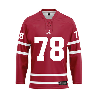 Alabama - Football Alumni : Louis Thompson - Crimson Hockey Jersey