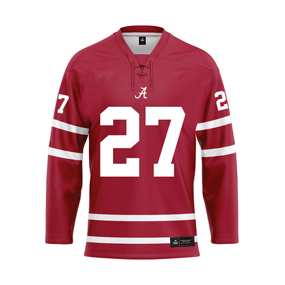 Alabama - Softball Alumni : Alex Salter - Crimson Hockey Jersey