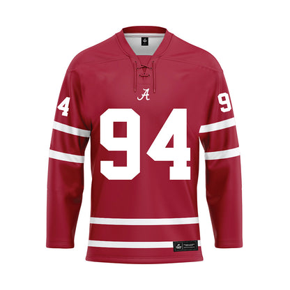 Alabama - Football Alumni : Steven Kulback - Crimson Hockey Jersey