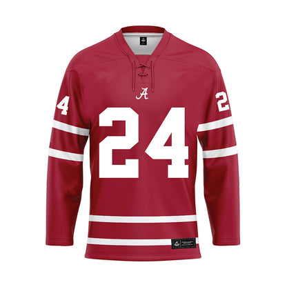 Alabama - Mens Basketball Alumni : Jason Reese - Crimson Hockey Jersey