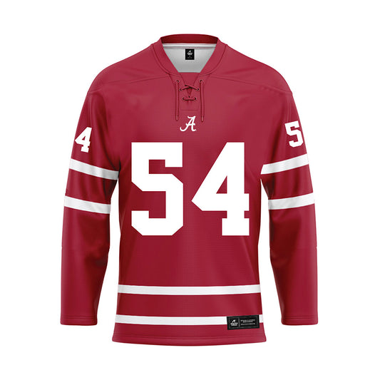 Alabama - Football Alumni : Kindal Moorehead - Crimson Hockey Jersey