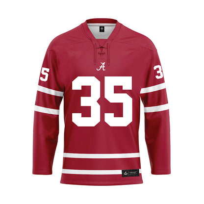 Alabama - Mens Basketball Alumni : Richard Hendrix - Crimson Hockey Jersey