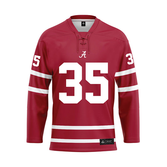 Alabama - Football Alumni : Kerry Goode - Crimson Hockey Jersey