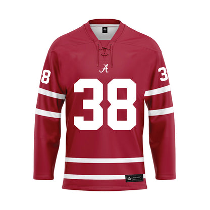 Alabama - Football Alumni : Sean Kelly - Crimson Hockey Jersey