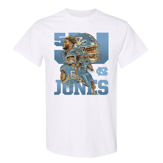 UNC - NCAA Football : JJ Jones - Player Collage T-Shirt