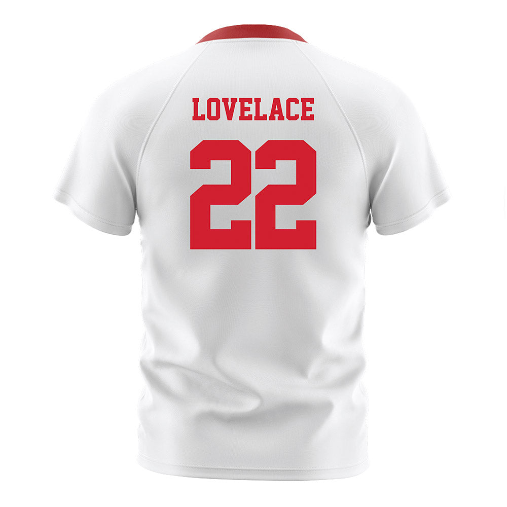 NC State - NCAA Men's Soccer : Drew Lovelace - Soccer Jersey