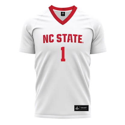 NC State - NCAA Men's Soccer : Logan Erb - White Soccer Jersey-0