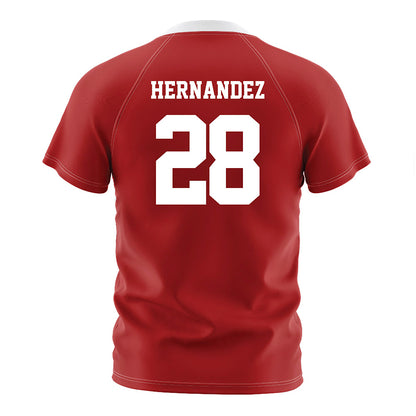NC State - NCAA Women's Soccer : Sophia Hernandez - Red Soccer Jersey