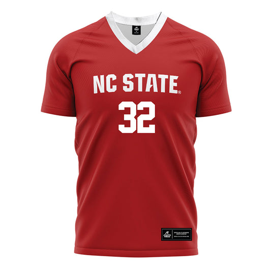 NC State - NCAA Men's Soccer : Gianni Rosario - Red Soccer Jersey-0