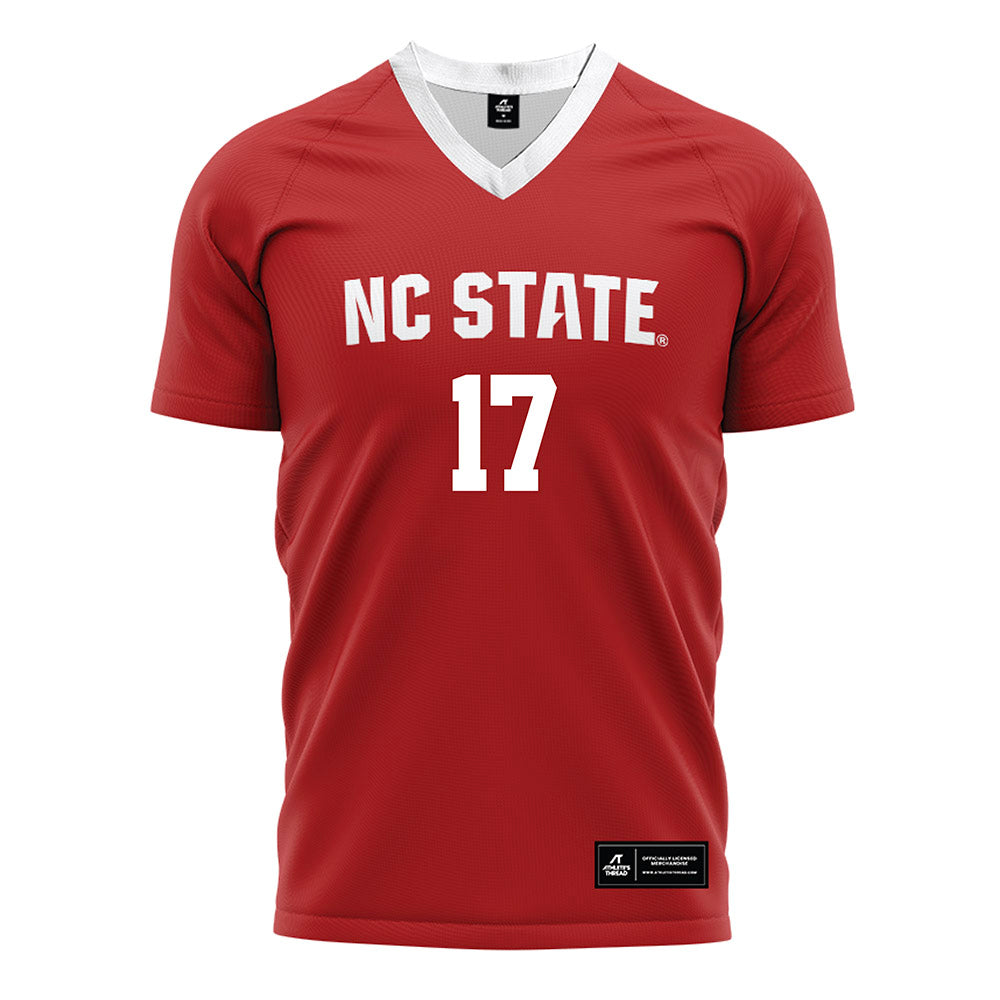 NC State - NCAA Men's Soccer : Caden Tolentino - Soccer Jersey