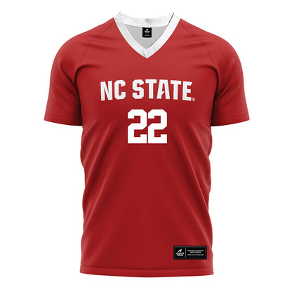 NC State - NCAA Men's Soccer : Drew Lovelace - Soccer Jersey