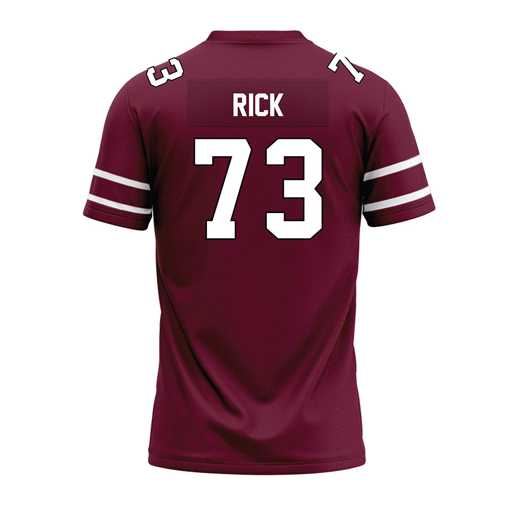 Fordham - NCAA Football : Leo Rick - Maroon Premium Football Jersey-1