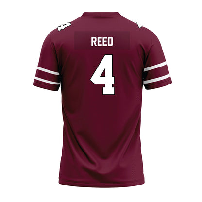 Fordham - NCAA Football : KJ Reed - Maroon Premium Football Jersey-1