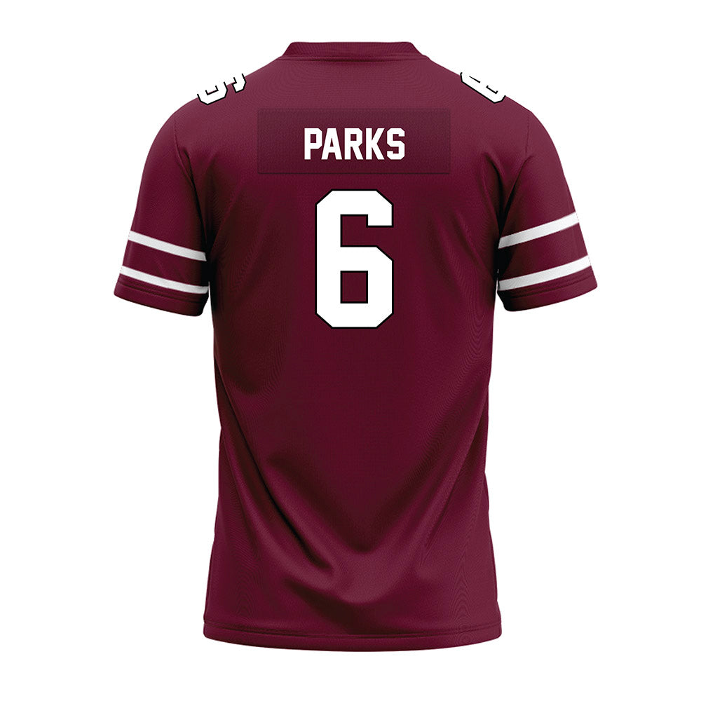 Fordham - NCAA Football : Ricky Parks - Maroon Premium Football Jersey-1