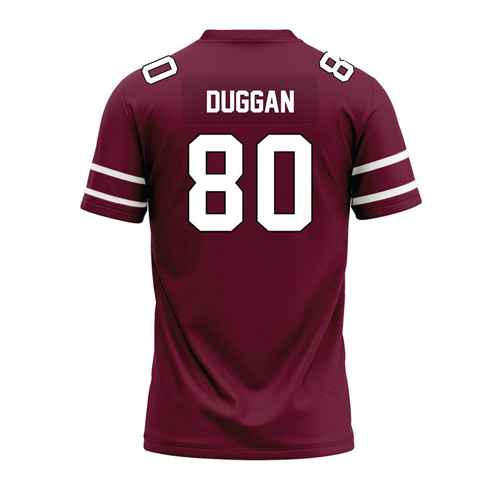 Fordham - NCAA Football : Joey Duggan - Maroon Premium Football Jersey-1