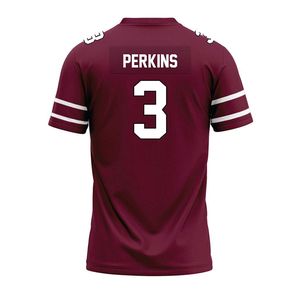 Fordham - NCAA Football : Nahil Perkins - Maroon Premium Football Jersey-1