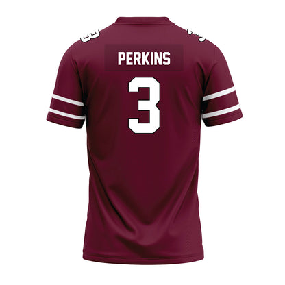 Fordham - NCAA Football : Nahil Perkins - Maroon Premium Football Jersey-1