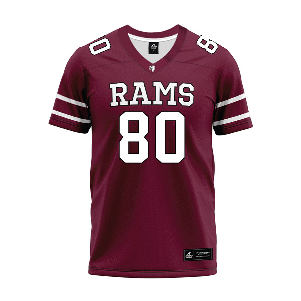 Fordham - NCAA Football : Joey Duggan - Maroon Premium Football Jersey-0