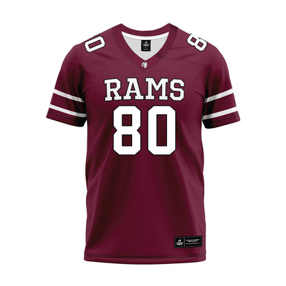 Fordham - NCAA Football : Joey Duggan - Maroon Premium Football Jersey-0