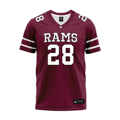 Fordham - NCAA Football : Malachi Coleman - Maroon Premium Football Jersey-0