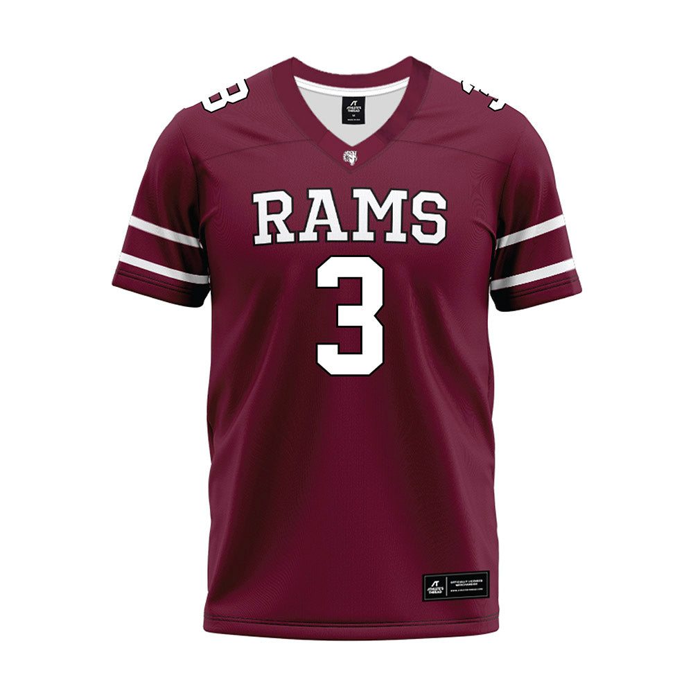 Fordham - NCAA Football : Nahil Perkins - Maroon Premium Football Jersey-0