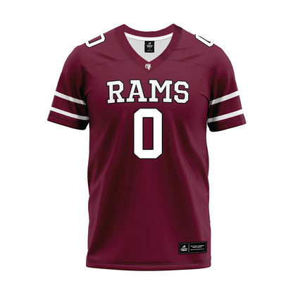 Fordham - NCAA Football : Krystian Pothel - Maroon Premium Football Jersey-0