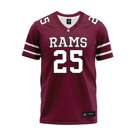 Fordham - NCAA Football : Jamell James - Maroon Premium Football Jersey-0