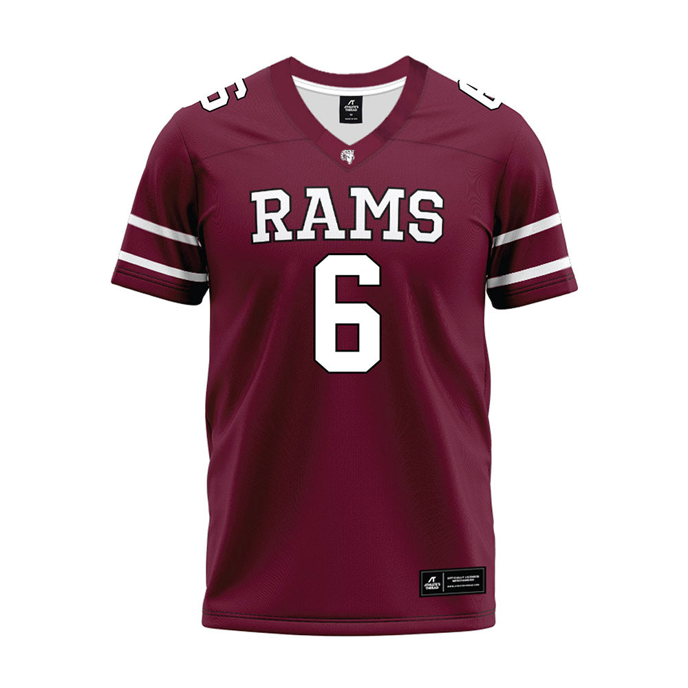 Fordham - NCAA Football : Ricky Parks - Maroon Premium Football Jersey-0
