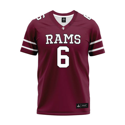 Fordham - NCAA Football : Ricky Parks - Maroon Premium Football Jersey-0