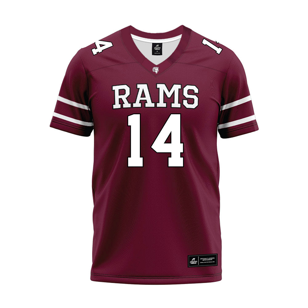 Fordham - NCAA Football : Joe Mikol - Maroon Premium Football Jersey-0