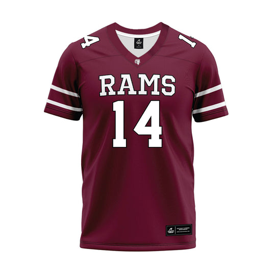 Fordham - NCAA Football : Joe Mikol - Maroon Premium Football Jersey-0