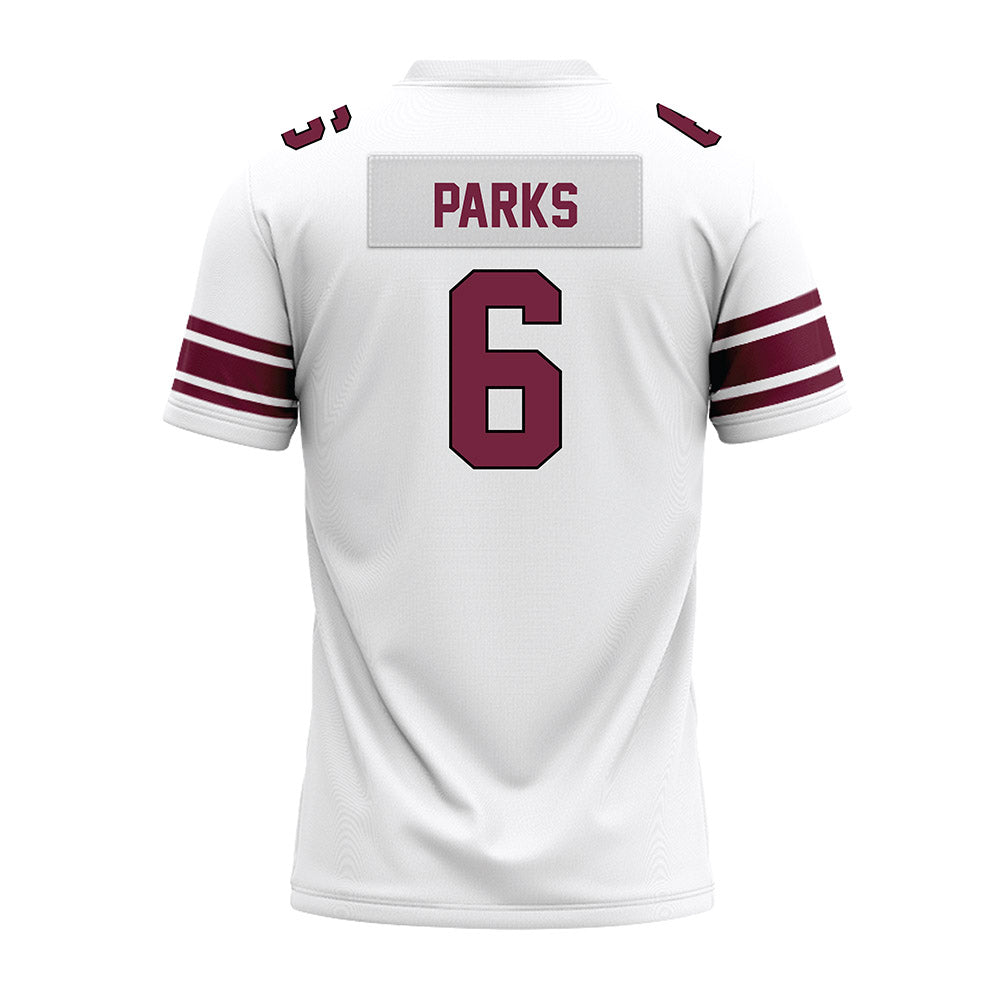 Fordham - NCAA Football : Ricky Parks - White Premium Football Jersey-1
