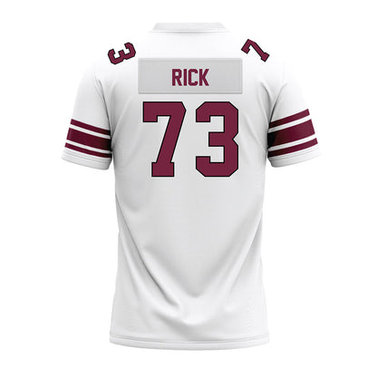 Fordham - NCAA Football : Leo Rick - White Premium Football Jersey-1