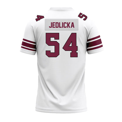 Fordham - NCAA Football : Jack Jedlicka - White Premium Football Jersey-1