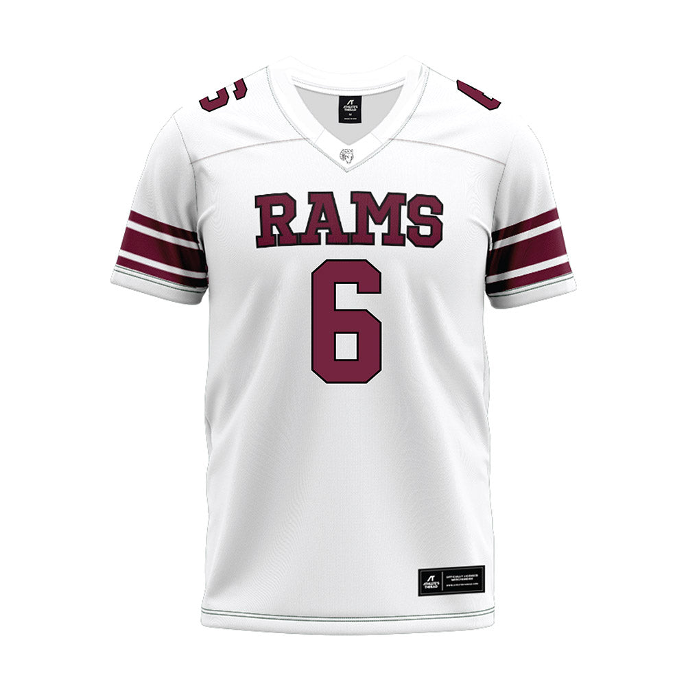 Fordham - NCAA Football : Ricky Parks - White Premium Football Jersey-0