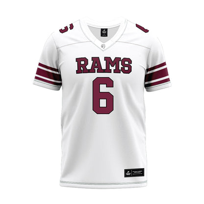 Fordham - NCAA Football : Ricky Parks - White Premium Football Jersey-0