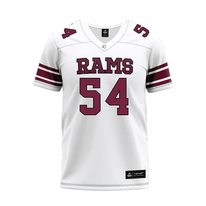 Fordham - NCAA Football : Jack Jedlicka - White Premium Football Jersey-0