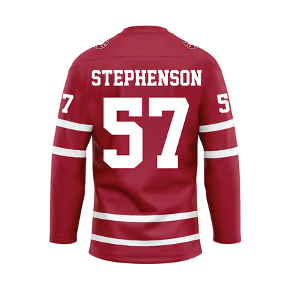 Alabama - Football Alumni : Dwight Stephenson - Crimson Hockey Jersey