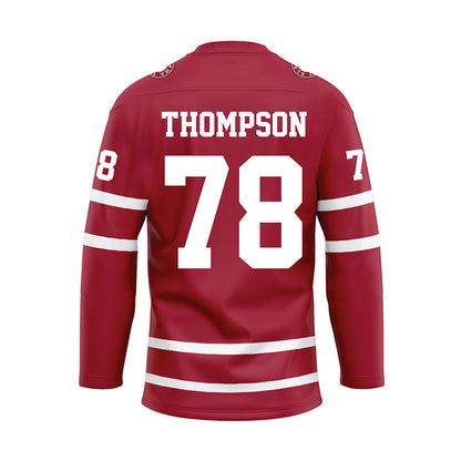 Alabama - Football Alumni : Louis Thompson - Crimson Hockey Jersey