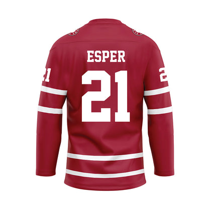 Alabama - NCAA Women's Soccer : Taylor Esper - Crimson Hockey Jersey