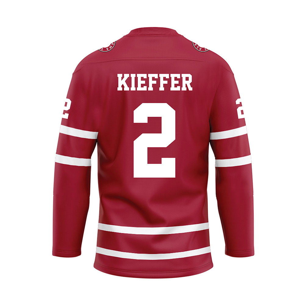 Alabama - NCAA Women's Volleyball : Callie Kieffer - Crimson Hockey Jersey-1