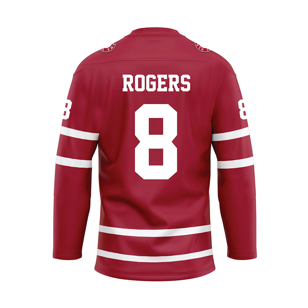 Alabama - Football Alumni : Chris Rogers - Crimson Hockey Jersey