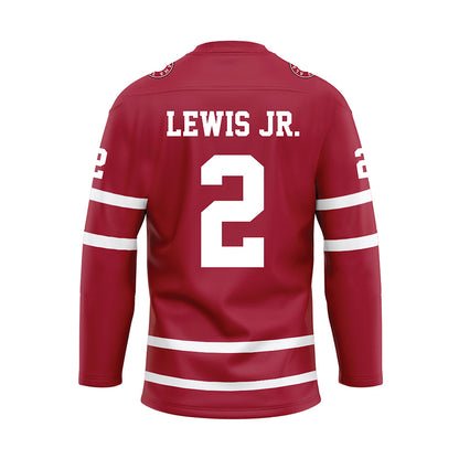 Alabama - Mens Basketball Alumni : Kira Lewis Jr. - Crimson Hockey Jersey