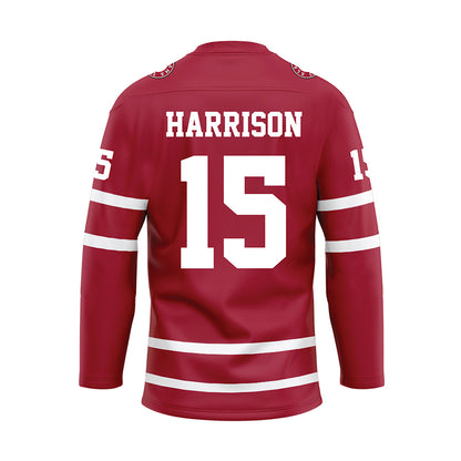 Alabama - Football Alumni : Ronnie Harrison - Crimson Hockey Jersey