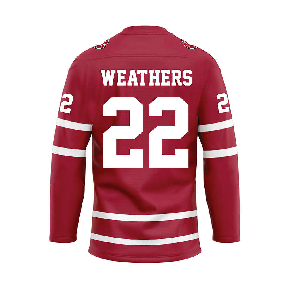 Alabama - NCAA Women's Basketball : Karly Weathers - Crimson Hockey Jersey