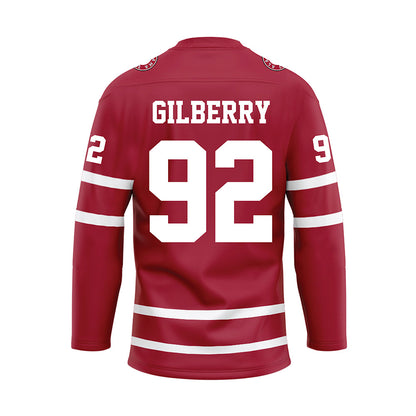 Alabama - Football Alumni : Wallace Gilberry - Crimson Hockey Jersey