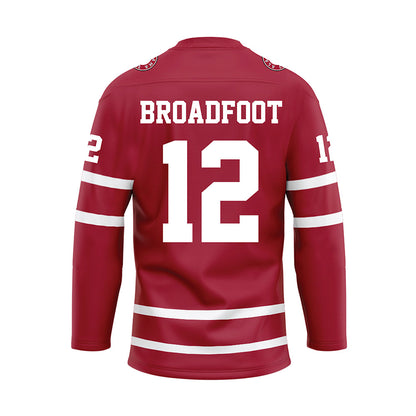 Alabama - Softball Alumni : Emma Broadfoot - Crimson Hockey Jersey